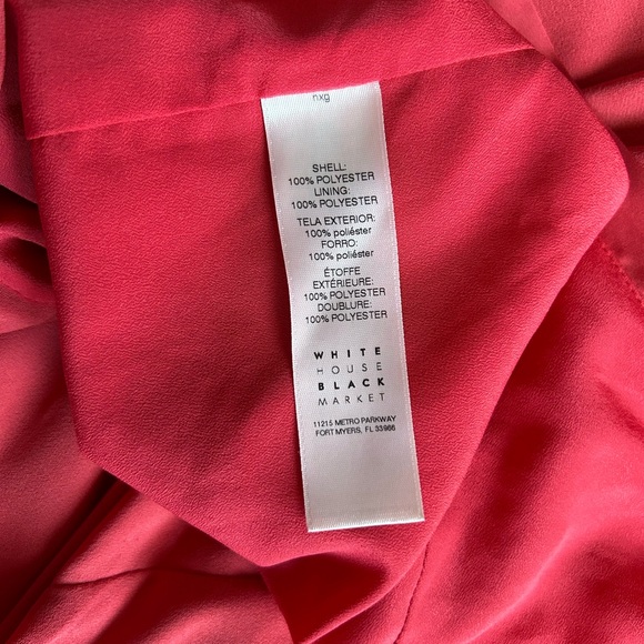 White House Black Market Coal Lace Up Back Maxi Dress - Picture 13 of 14